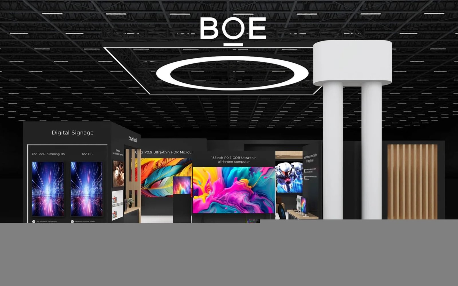 BOE Booth at ISE 2024