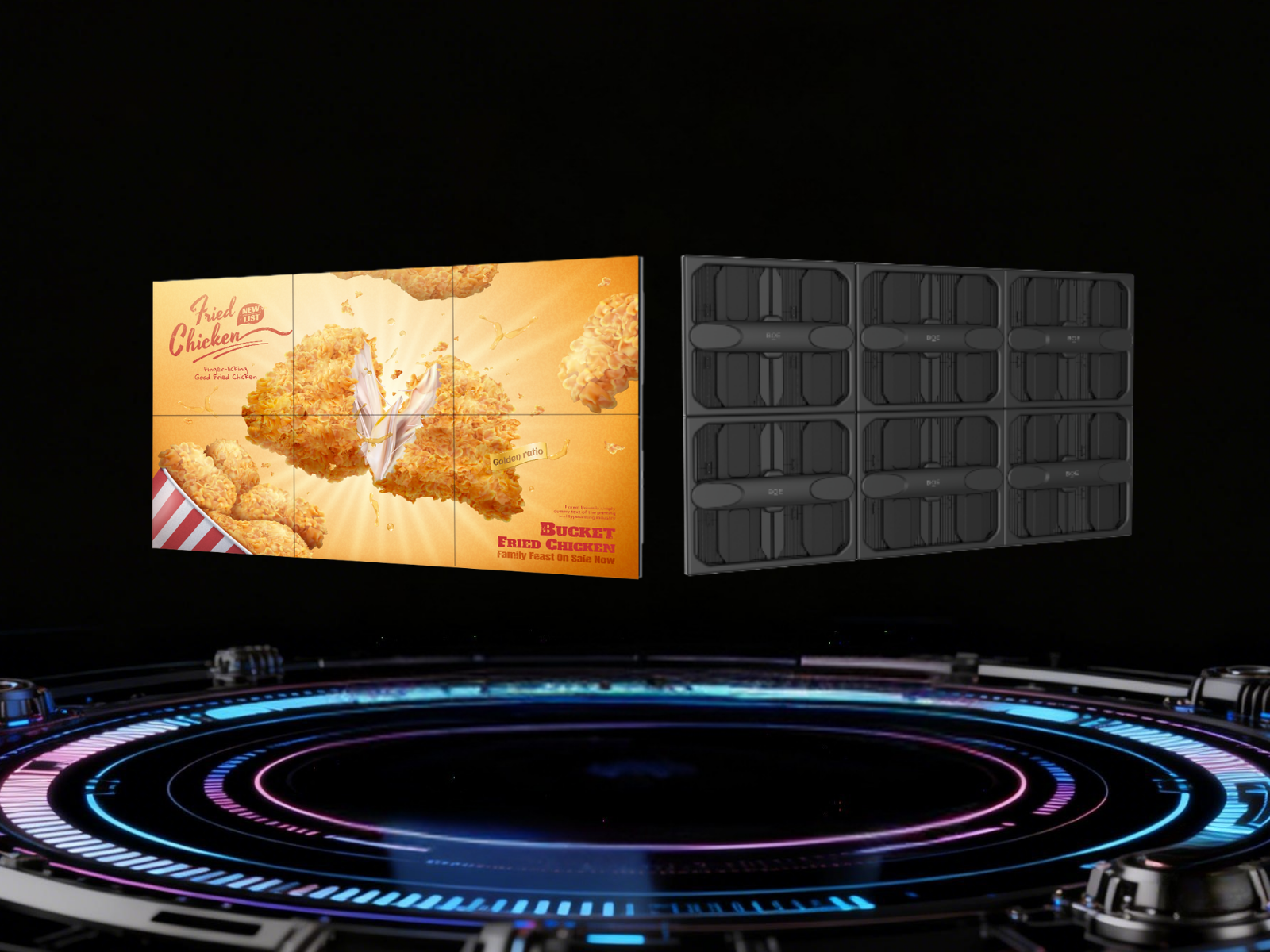 COG P0.9 Ultra Slim HDR MicroLED Display