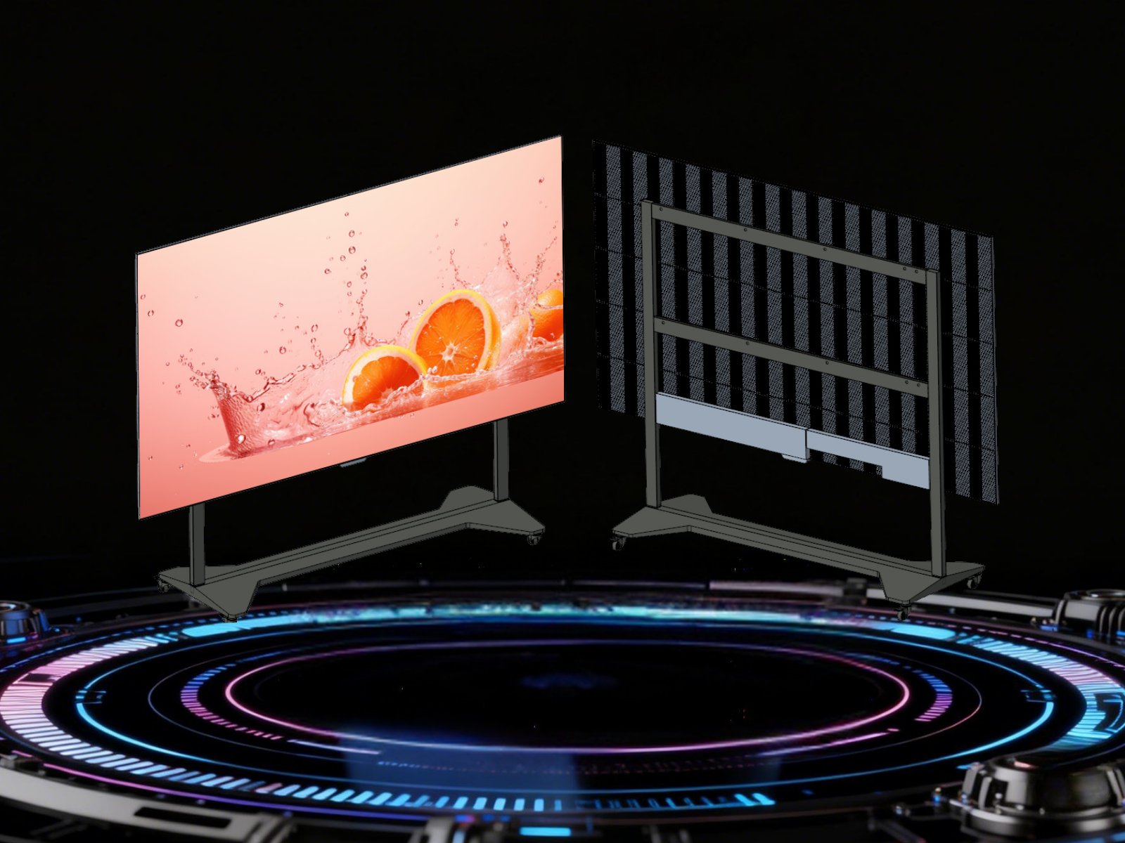 135‘’ 4K COB Ultra Slim 20mm All-in-One Display